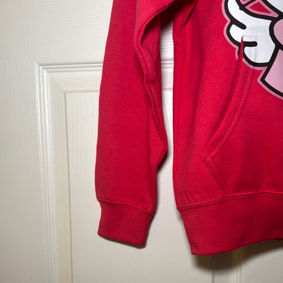 Hello Kitty hot pink Hoodie with Signature Design - Picture 4 of 8